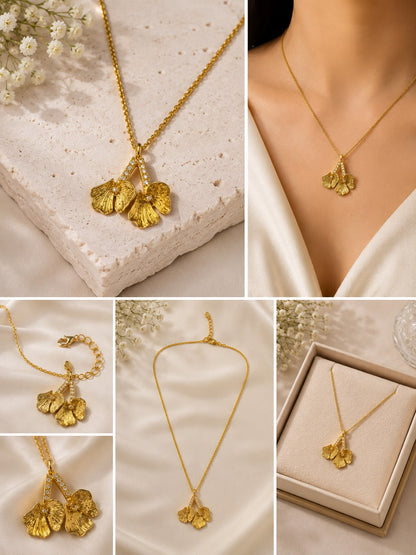Elowen Leaf Pendant