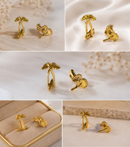 Noble Ginkgo Cufflinks
